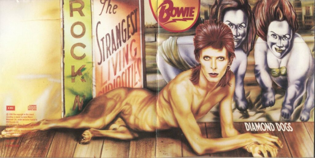 David Bowie Diamond Dogs Album Cover