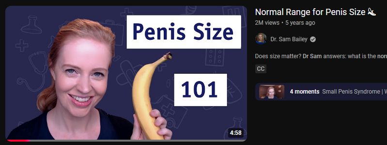 Big Black Cock BBC and Penis Size amongst mortal humans