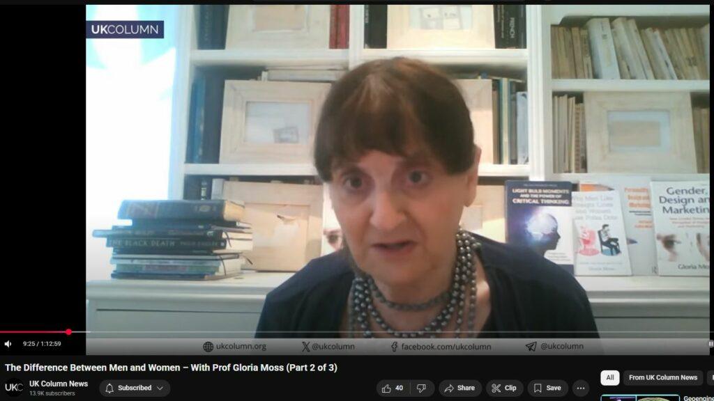 Differences Between Men and Women Prof Gloria Moss